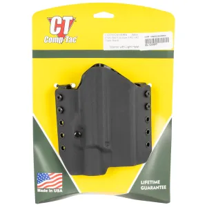 Comp-Tac C828SS241RBKN Warrior OWB Black Kydex Belt Loop Fits Sig 320/Sig RX Right Hand