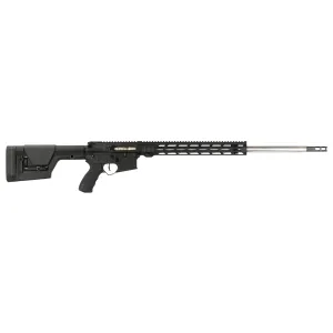 Alex Pro Firearms Target 2.0, Semi-auto Rifle, AR, 6mm ARC, 24 in Stainless Steel Barrel, 15 in MLOK Handguard, Cerakote Finish, Black, Nickel Boron BCG, Ergo Grip, Magpul PRS Stock, CMC Trigger, 1 Mag, 24 Rounds RI272