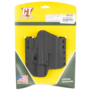 Comp-Tac C828GL235RBKN Warrior OWB Black Kydex Belt Loop Fits Glock 22 Gen5/31 Gen5/17 Gen 5 Right Hand