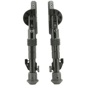 Leapers TL-BPDK01, Inc. - UTG Recon Flec KeyMod, Bipod, Center Height 5.7 in-8 in, Matte Black TL-BPDK01