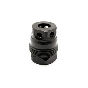 Liberty Precision Machine Baby Bell, Muzzle Brake, 30 Caliber, Black, 5/8X24 Thread Pitch, Compatible with .900 in-24 Mounts, Nitride Finish, Black LPM-2013