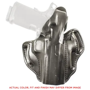 DeSantis Gunhide C&L Thumb Break Scabbard, Belt Holster, Fits Springfield Prodigy 4.25 in, Leather, Right Hand, Black 1CLBA7WZ0