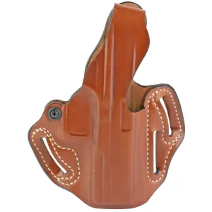 DeSantis Gunhide Thumb Break Scabbard Belt Holster 001TA1UZ0, Fits Walther PDP 4 in or 4.5 in With or Without RDS, Right Hand, Tan 001TA1UZ0