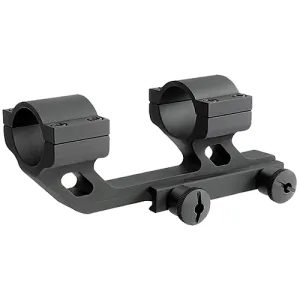 DNZ Hi-Rise Cantilever Picatinny-Style 1-Piece Scope Mount, Universal, 30mm Rings, Matte Black | AR0131T
