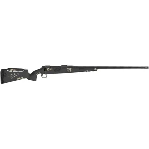 Fierce FRFP28NOS24BU Twisted Rival FP 28 Nosler 3+1 (Hinged Floor Plate) 24 Twisted Flutes, Black Steel Barrel/Rec, Urban Camo Carbon Fiber Rival Stock with Adj. Cheek Piece, Radial Muzzle Brake, Bix & Andy Adj. Trigger, Rifle