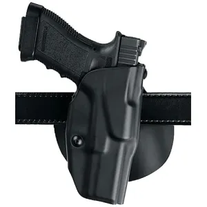 Safariland 6378-683-411, Model 6378 ALS Paddle Holster, For Glock, Black Injection Molded Thermoplastic STX Plain