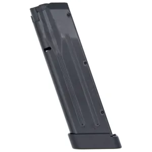 Tanfoglio Magazine, 9MM, 19 Rounds, Black, Fits All Large Frame Tanfoglio 05KIT00027