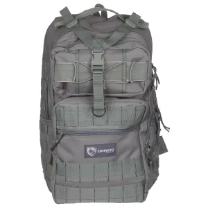 Drago Gear Atlus Backpack, 600 Polyester, 19 inx11 inx10 in, Gray 14-308GY