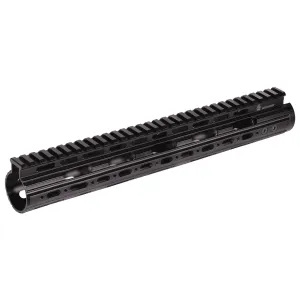 Leapers, Inc. - UTG Rail System, 13 in, Rifle Length, Super Slim Free Floating Handguard, Black Finish MTU006SS