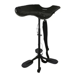 Hawk HWKHS3055 Ergo Marsh Seat Black Steel