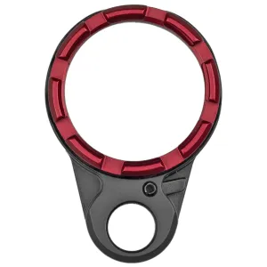 Fortis Manufacturing LE-BLK-K2-RED, Inc. Light Weight K2, Castle Nut and End Plate, Black and Red, Anodized Finish LE-BLK-K2-RED
