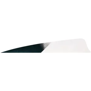 Gateway Shield Cut Feathers Kuro White 4 in LW 50 pk 400LSKFW-50