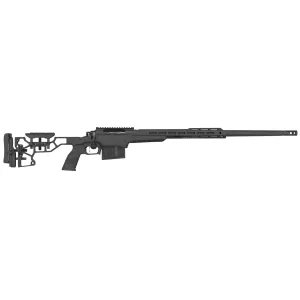Rock River XM24 XM24 338 Lapua Mag 5+1 Mag 308 Win 10+1 26 Black Nitride Threaded Barrel, Black Pic Rail Reciever, M-LOK Handguard, MDT ESS Chassis Black Aluminum Stock, AR Style Grip, Rifle