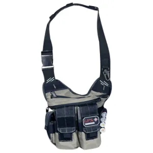 GPS Bags 980RDP Rapid Deployment Sling Pack Rifle Green with Khaki Trim 600D Polyester with Removeable Handgun Holstert External Pockets & Internal Storage Compartment 10 in x 3 in x 13 in Internal Dimensions