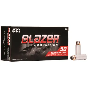 CCI 3564 Blazer 44Rem Mag 240gr Jacketed Hollow Point 50 Per Box/20 Case Centerfire, Handgun Ammunition