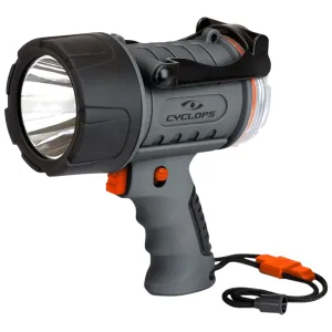 Cyclops CYC1000WP Spotlight 500/200 Lumens Red/White CREE XP-G3 LED Black/Gray Polymer/Aluminum