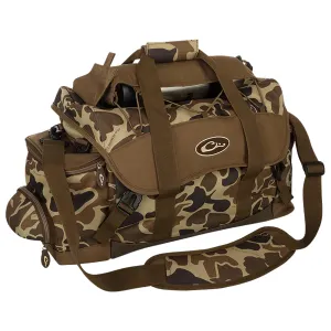 Drake Waterfowl DA2030016 Blind Bag (Extra Large)t Old Schoolt Waterproof Nylont 20 Pocketst Sunglass Pockett Thermos Sleevet Carry Handles/Adj. Strap