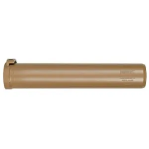 Barrett AM338 Suppressor, 338 Lapua, 10.3 in, 1.6 lbs, High Temp C Series, Coyote Brown 17434-KIT