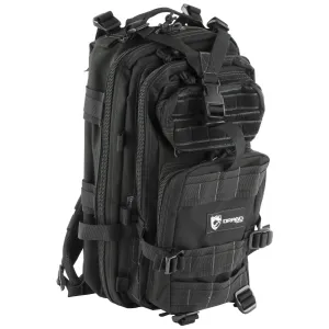 Drago Gear Tracker Backpack, 18 inx11 inx11 in, Black 14-301BL