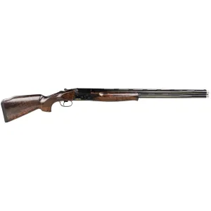 F.A.I.R. FRDC431228 Carrera Giovane 12 Gauge 2rd 3 in 28 in Vent Rib Barrel, Steel Receiver w/Black Metal Finish, Opta Wood Monte Carlo Style Stock w/Goose Brake Grooved Forend, Adjustable Trigger, Auto Ejector, Shotgun