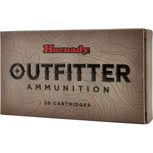 Hornady Outfitter Ammunition 80457, 243 Winchester, 80 Gr. GMX, 3325 fps, 20 Rounds