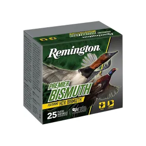 Remington Ammunition R20511 Premier Bismuth 16 Gauge 2.75 in 1 1/8 oz 4 Shot 25 Per Box/ 10 Cs