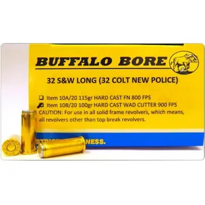 Buffalo Bore 4523050 Personal Defense Strictly Business 45ACP +P 230gr Jacket Hollow Point 50 Per Box/5 Case Centerfire, Handgun Ammunition