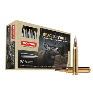 Norma Ammunition 20177372 Dedicated Hunting Evostrike 300 Win Mag 139 gr Hollow Point Boat Tail 20 Per Box/ 10 Cs
