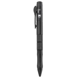 CobraTec Knives BLKCNCOTFPSWDNS Tactical Pen 2.50 in OTF Plain Stainless Steel Blade Black Handle
