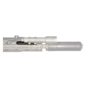 Haley Strategic Partners Thorntail X, Inline Light Mount for Most Surefire/Streamlight/Cloud Defensive/Modlite/Arasaka/Odin Weaponlights, Fits M-LOK, Anodized Finish, Black LM_TX_MLOK_INL-1-1-BLK