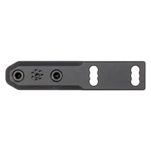 Arisaka Defense Light Mount, For 1 in Lights, Fits Keymod, Anodized Finish, Black RLM-K-1
