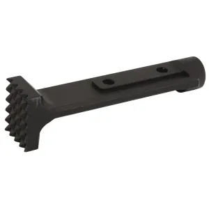 Arisaka Defense Rail Slider, Barricade Stop, ARMS 17S Pattern, Fits Arisaka Rail Slider, Anodized Finish, Black RS-BARRICADE