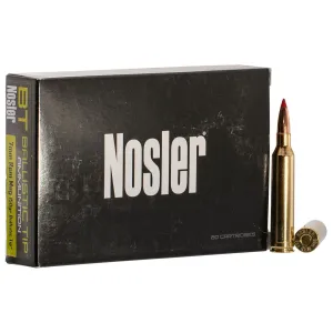 Nosler 40045 Ballistic Tip 7mmRemMag 150gr Spitzer Ballistic Tip 20 Per Box/10 Case, Centerfire Rifle Ammo