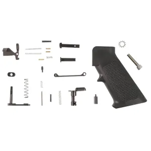 Radikal 900010 Lower Parts Kit With Black Polymer A2 Grip for AR-15