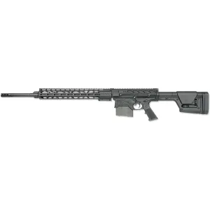Rock River BT61000 LAR-BT6 338 Lapua Mag 10+1 24 Black Nitride Stainless Steel Barrel, Black Pic Rail Aluminum Receiver, M-LOK Handguard, Magpul PRS Gen3 Black Poly Stock, Black Overmolded A2 Grip, Rifle