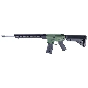 Franklin Armory 0010063ODG F17 L 17 WSM 10+1 20 Black Precision Barrel, OD Green Aluminum w/M-LOK & Pic Rail Receiver, Black Bravo C Stock, Rimfire Rifle