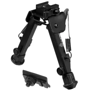 UTG TLBP98Q Super Duty Bipod Quick Detach Black 6-8.5 in Metal