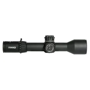 Steiner 5116 T6Xi Black 2.5-15x 50mm 34mm Tube Illuminated SCR Mil Reticle First Focal Plane Features Throw Lever, Rifle Scope