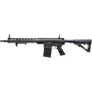 Windham Weaponry R16SFSCT308BW CDI 308 Win 16in 20+1, Battle Worn Rec, Black Magpul CTR Stock  Hogue Grip, MBUS Pro Sights, Hard Case