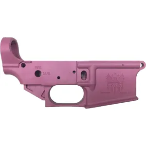 FMK AR-1 Extreme Strip Lower AR-15 Polymer Lower Reciever Pink Raspberry FMKGAR1EPK
