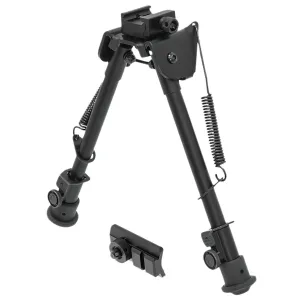 UTG TLBP88 Tactical OP Bipod Black 8.3-12.7 in Aluminum/Steel