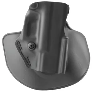 Safariland Model 5198, Belt Holster, Fits Glock 17/22 4.5 in, 19/23 4 in, 26/27, 3.78 in, Right Hand, Plain Black 5198-183-411