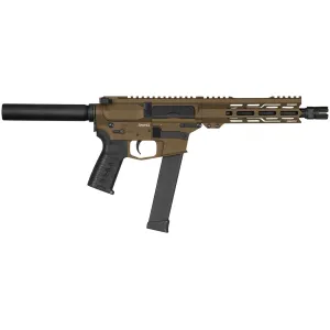 CMMG PE10A42C8MB Banshee MK10 10mm Auto 8 30+1 Midnight Bronze Cerakote Rec Black Nitride Barrel Black Magpul MOE CMMG 6 Position RipBrace