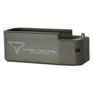 Taran Tactical Innovation PMAG Base Pad for AR15 PMBP-05,5, Titanium Gray PMBP-05