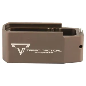 Taran Tactical Innovation PMAG +5 Base Pad for AR10, 308, Coyote Bronze Finish PMBP-006