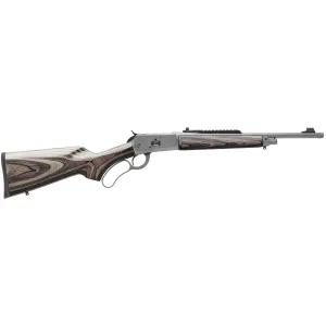 Chiappa Firearms 1892 Wildlands, Lever Action Rifle, 44 Magnum, 16.5 in Threaded Barrel, 13.5x-1 LH, Cerakote Finish, Grey, Grey Laminate Stock, Fiber Optic Front Sight & Skinner Picatinny Rail with Rear Peep Sight, 5 Rounds 920.409