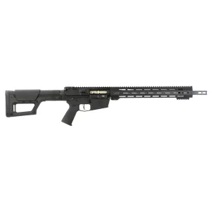 Alex Pro Firearms Match Carbine 2.0, Semi-auto Rifle, AR, 6mm ARC, 16 in Stainless Steel Barrel, Butcher Muzzle Brake, 13.5 in MLOK Handguard, Cerakote Finish, Black, Ergo Grip, Magpul PRS Stock, CMC Trigger, 1 Mag, 24 Rounds RI244