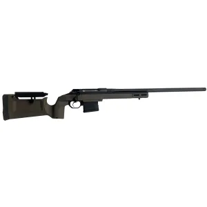 Sauer 100 Pantera 6.5 Creedmoor 20" 1:8.7" 5/8x24 Heavy Fluted Bbl Tan Rifle w/KRG Stock S1KRGTF65C