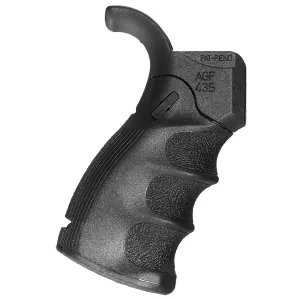 FAB Defense FXAGF43SB AGF-43S Tactical Folding, Pistol Grip For AR-15/ M4/ M16 Black Polymer