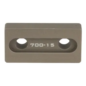 Badger Ordnance Condition One Arc Riser 700-15, Compatible with C1 ARC Accessory, .250 in Tall, Anodized Finish, Tan 700-15